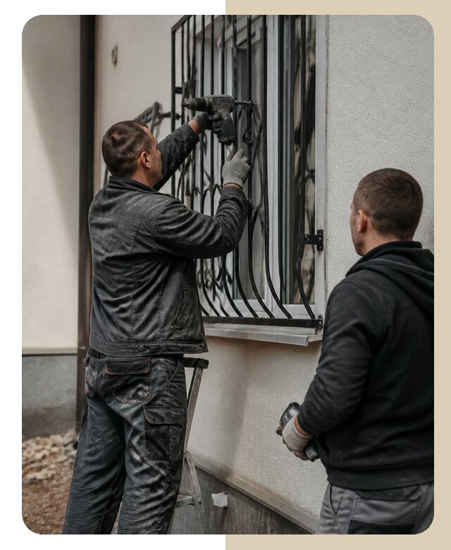 Установка наружных решеток в Сосногорске от 5055 р. | ДвериЛегко-Сно